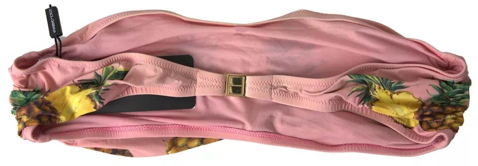 Dolce & Gabbana Pink Bikinis for Women side view