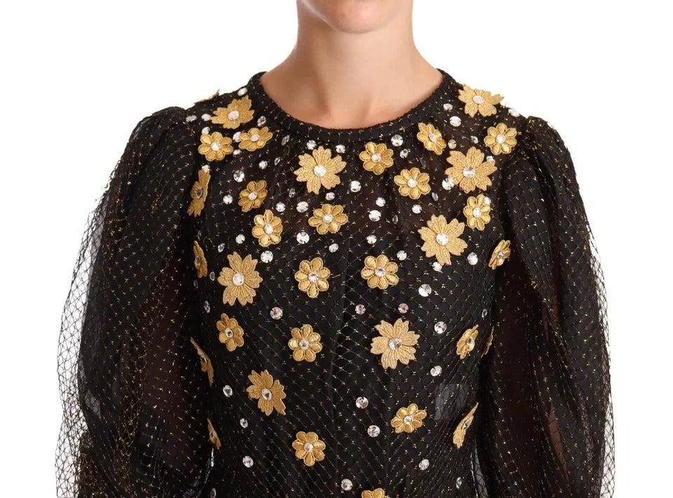 Dolce & Gabbana Black Long Dress for Women additional view