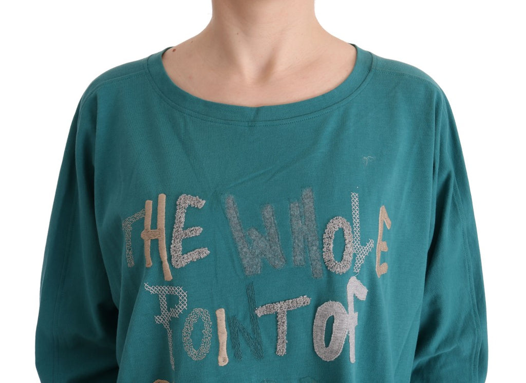John Galliano Green Sweatshirt for Women side view