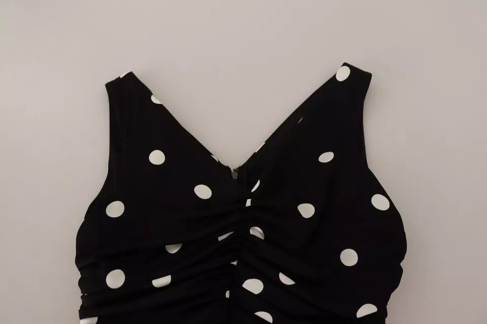 Dolce & Gabbana Black Midi Dress for Women additional view