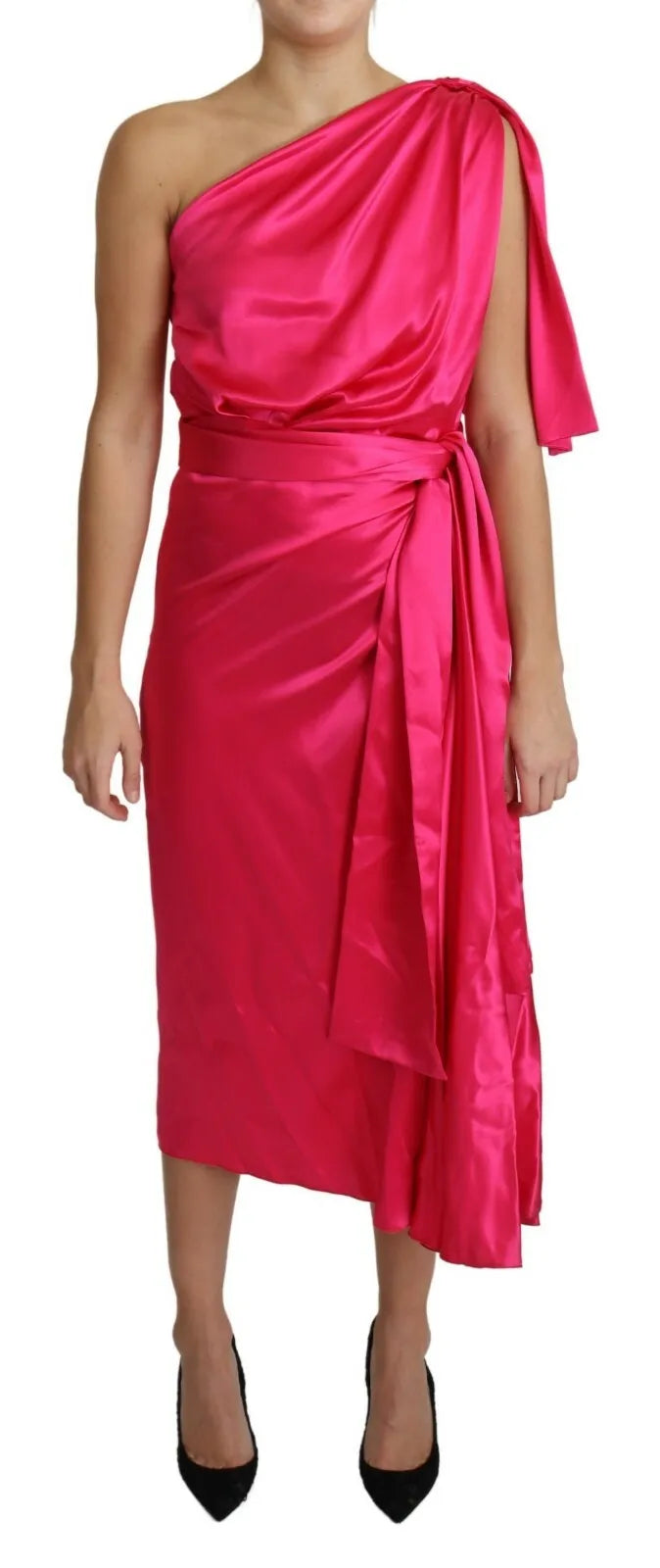 Dolce & Gabbana Pink Midi Dress for Women alternate view