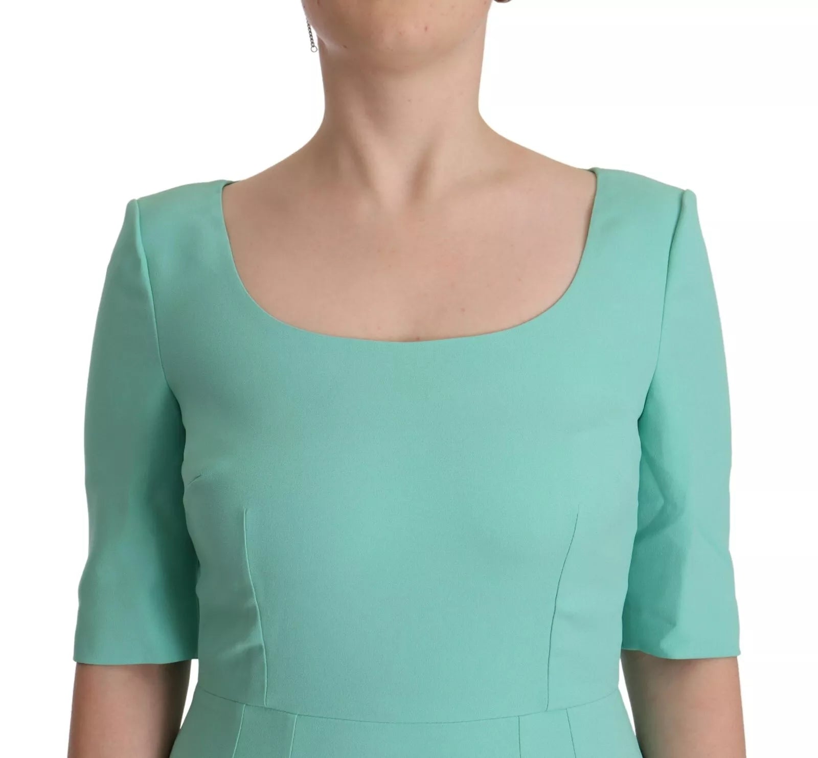 Dolce & Gabbana Green Midi Dress for Women additional view