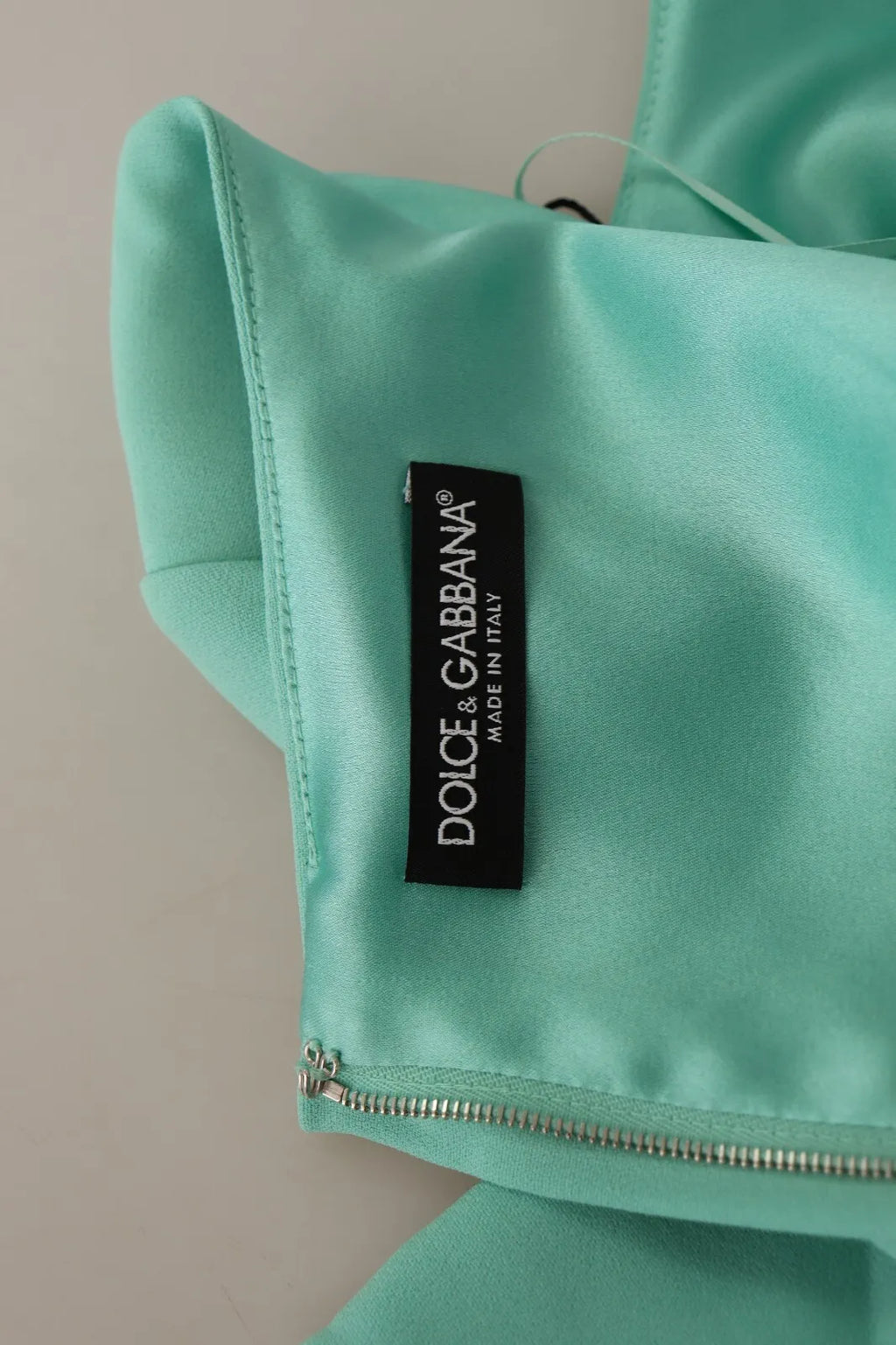 Dolce & Gabbana Green Midi Dress for Women additional view