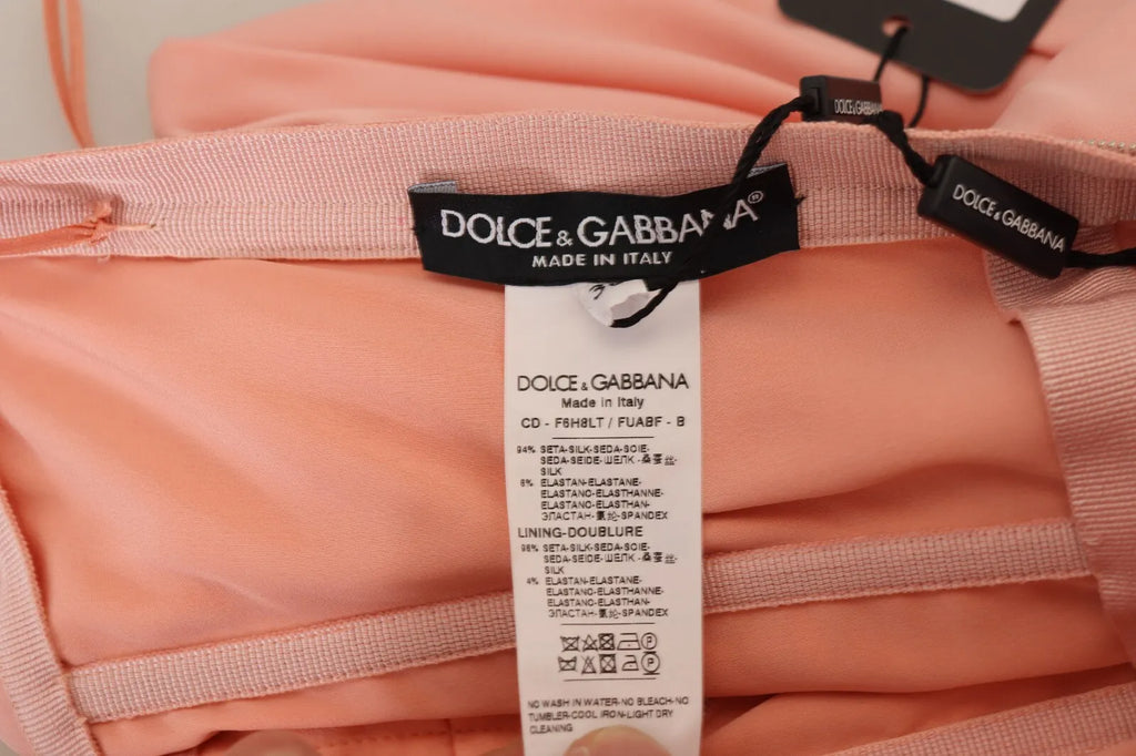 Dolce & Gabbana Pink Midi Dress for Women additional view