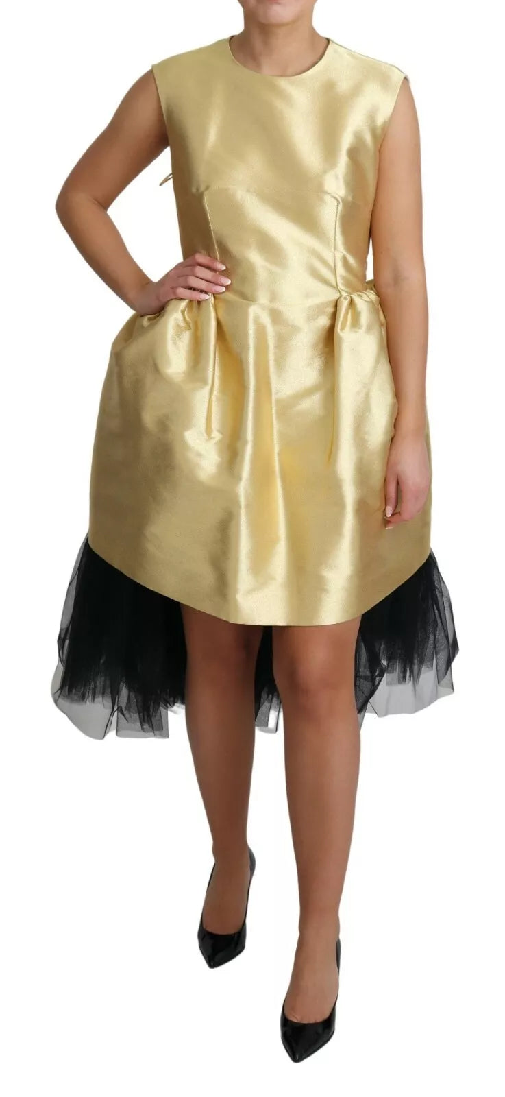 Dolce & Gabbana Gold Short for Women