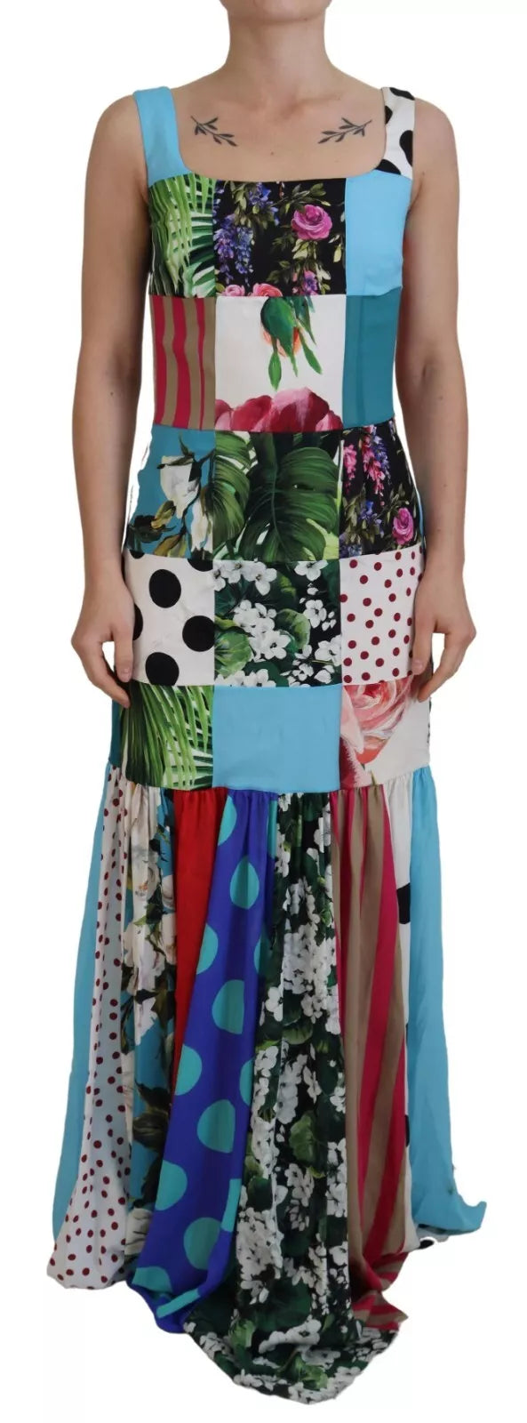 Dolce & Gabbana Multicolor Long Dress for Women