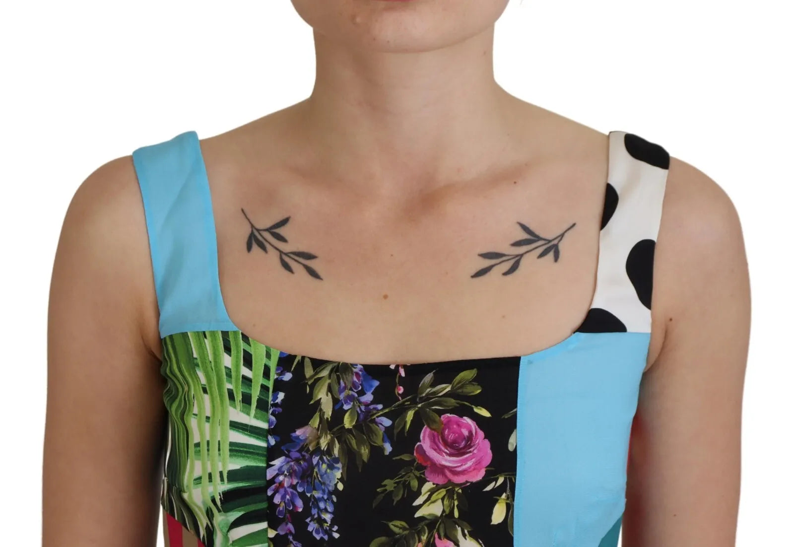 Dolce & Gabbana Multicolor Long Dress for Women additional view