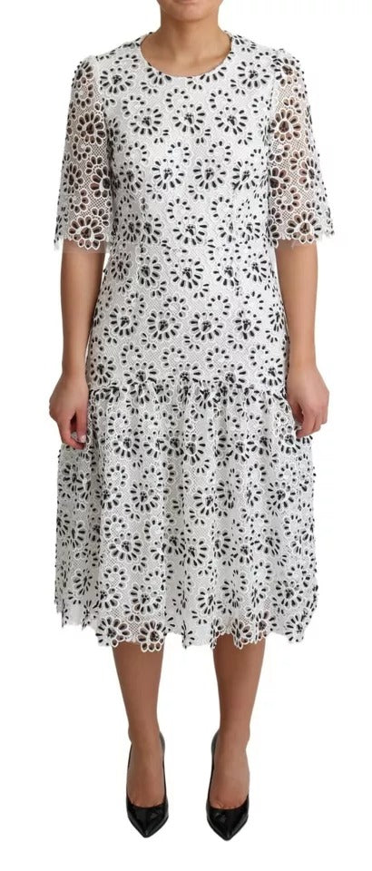 Dolce & Gabbana White Midi Dress for Women