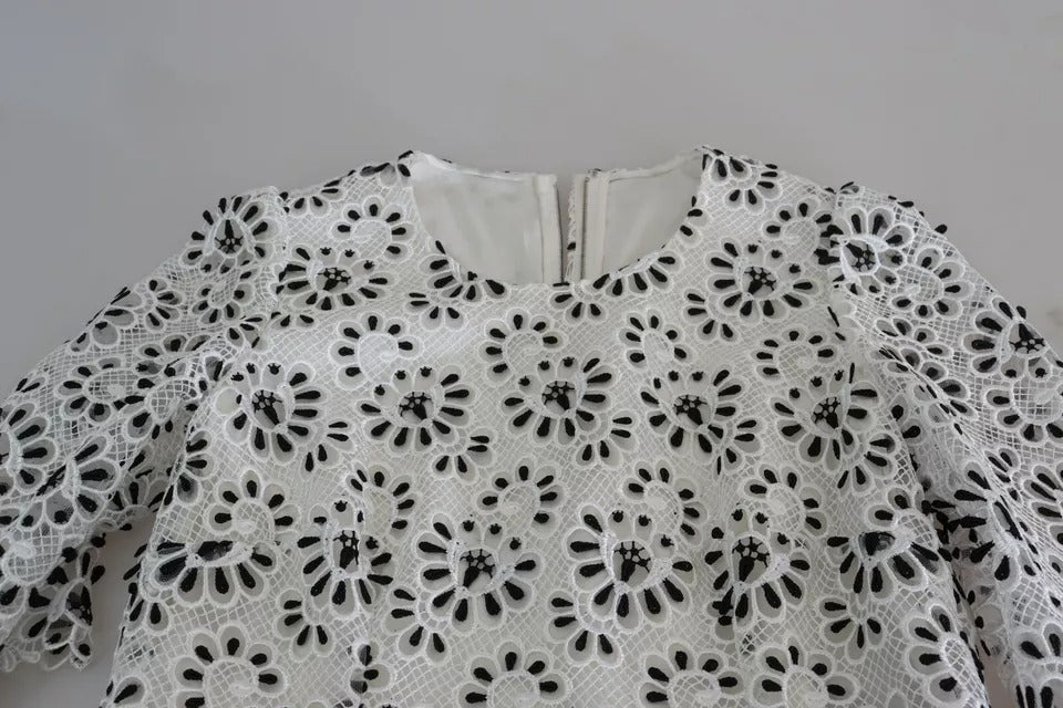 Dolce & Gabbana White Midi Dress for Women additional view