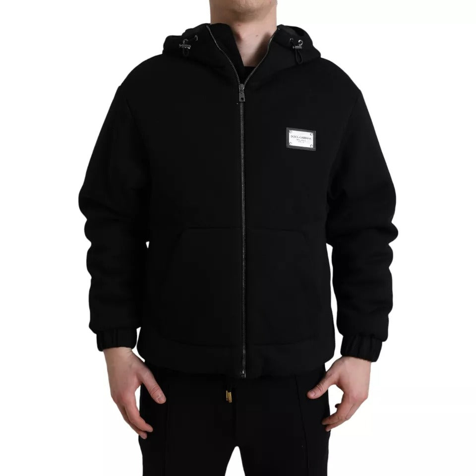 Dolce & Gabbana Black Bomber for Men alternate view