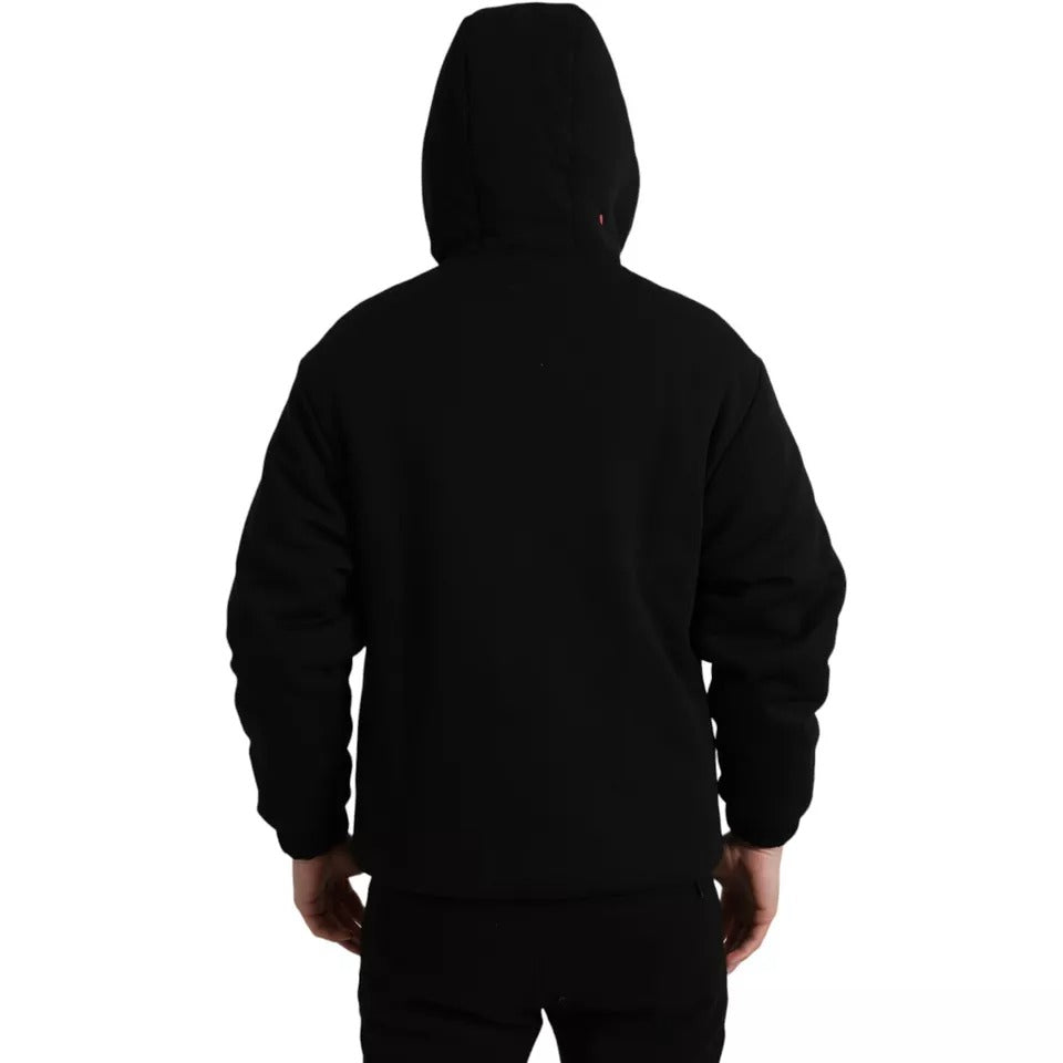 Dolce & Gabbana Black Bomber for Men side view