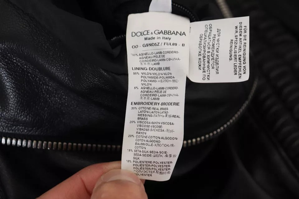 Dolce & Gabbana Multicolor Bomber for Men detail view