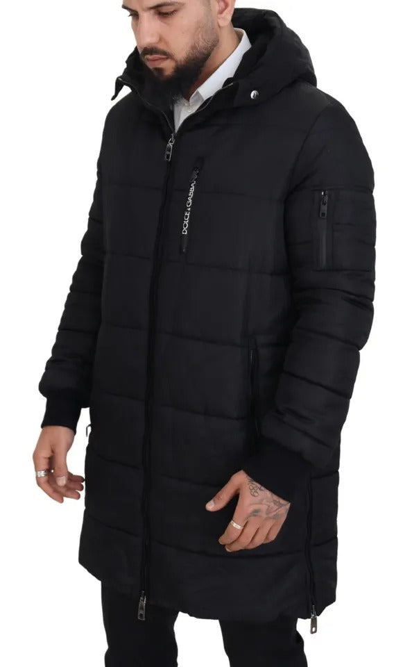 Dolce & Gabbana Black Parkas for Men alternate view