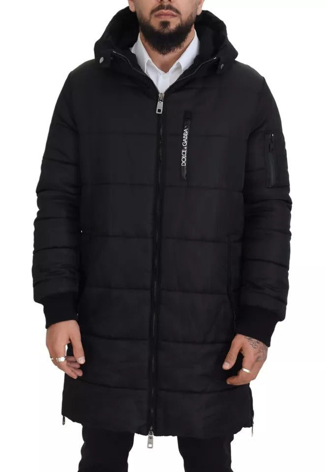 Dolce & Gabbana Black Parkas for Men