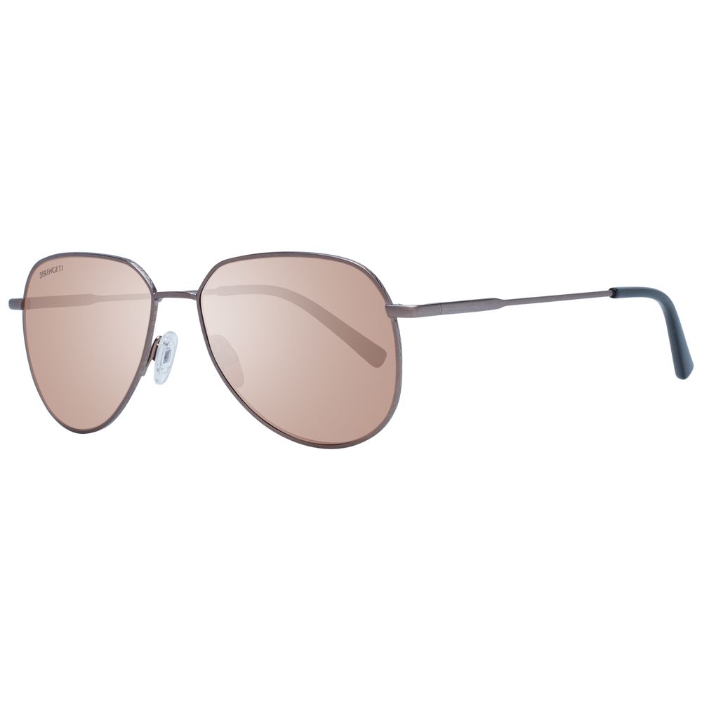 Serengeti Brown Sunglasses Unisex
