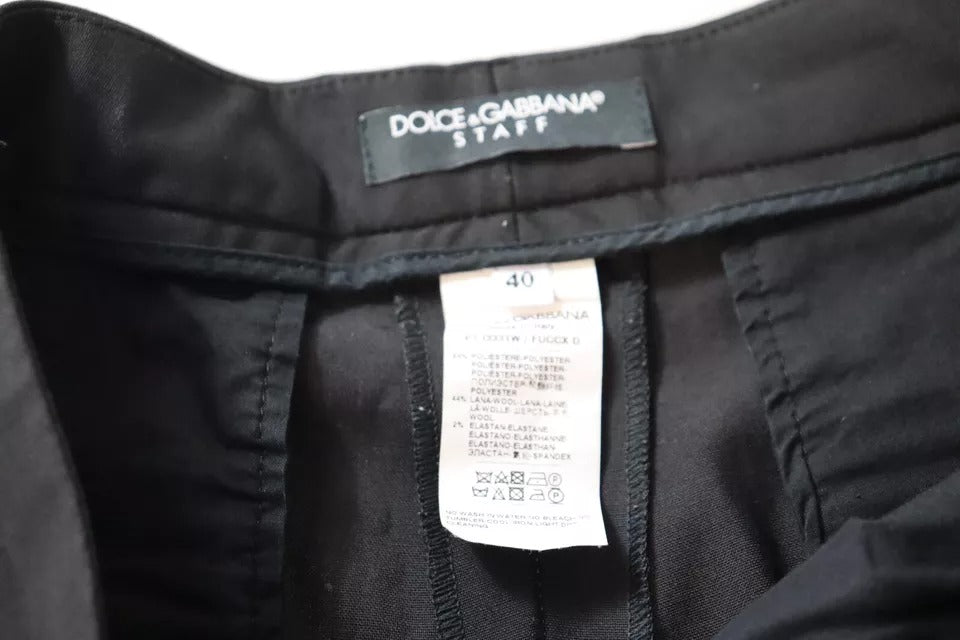 Dolce & Gabbana Black Casual Pants for Women alternate view
