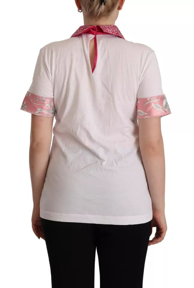 Dolce & Gabbana White Polo Shirt for Women additional view