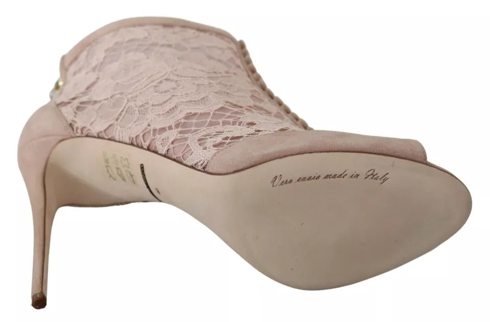 Dolce & Gabbana Beige High Heel for Women side view