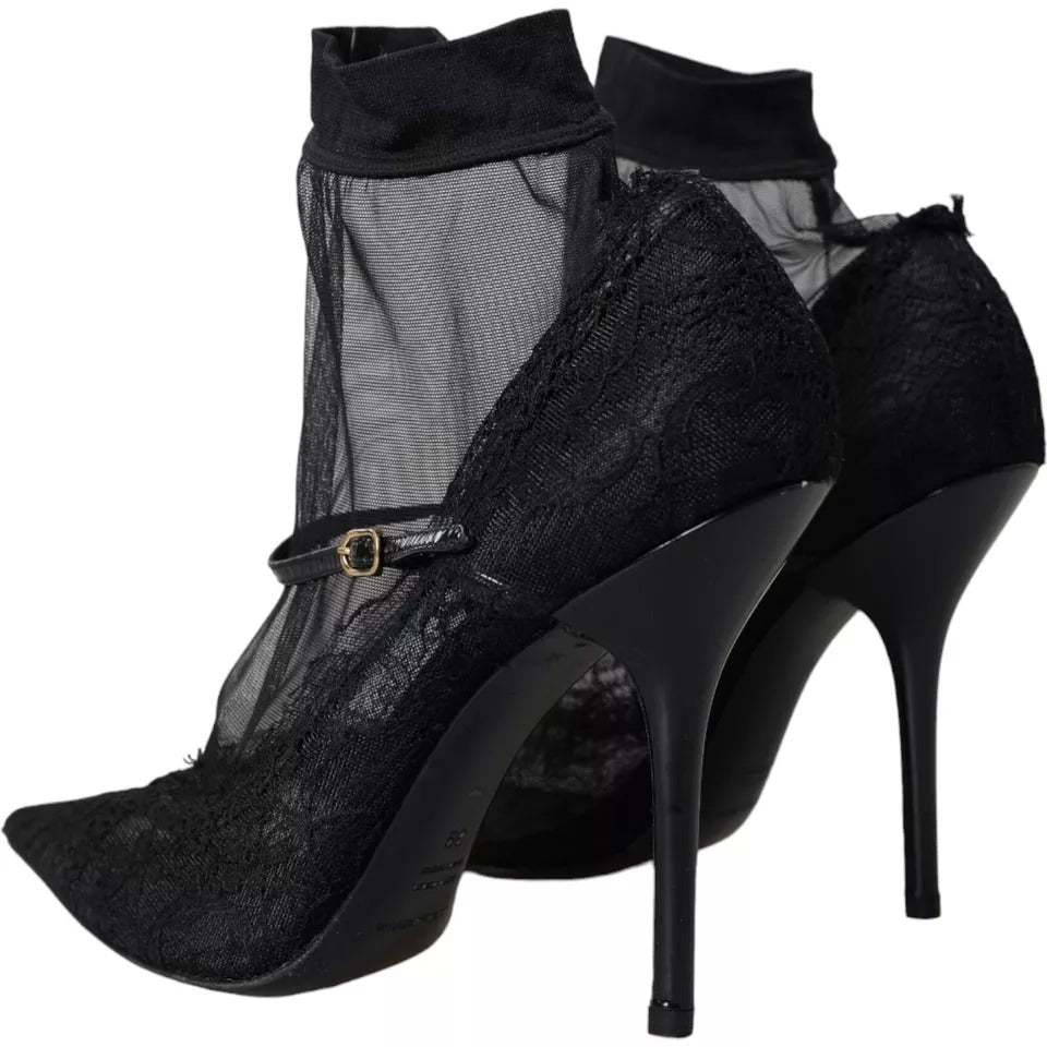 Dolce & Gabbana Black High Heel for Women detail view
