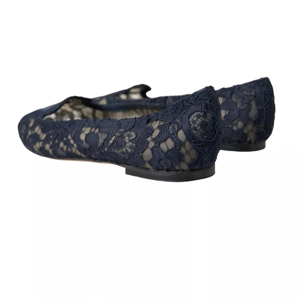 Dolce & Gabbana Blue Ballet Flats for Women detail view