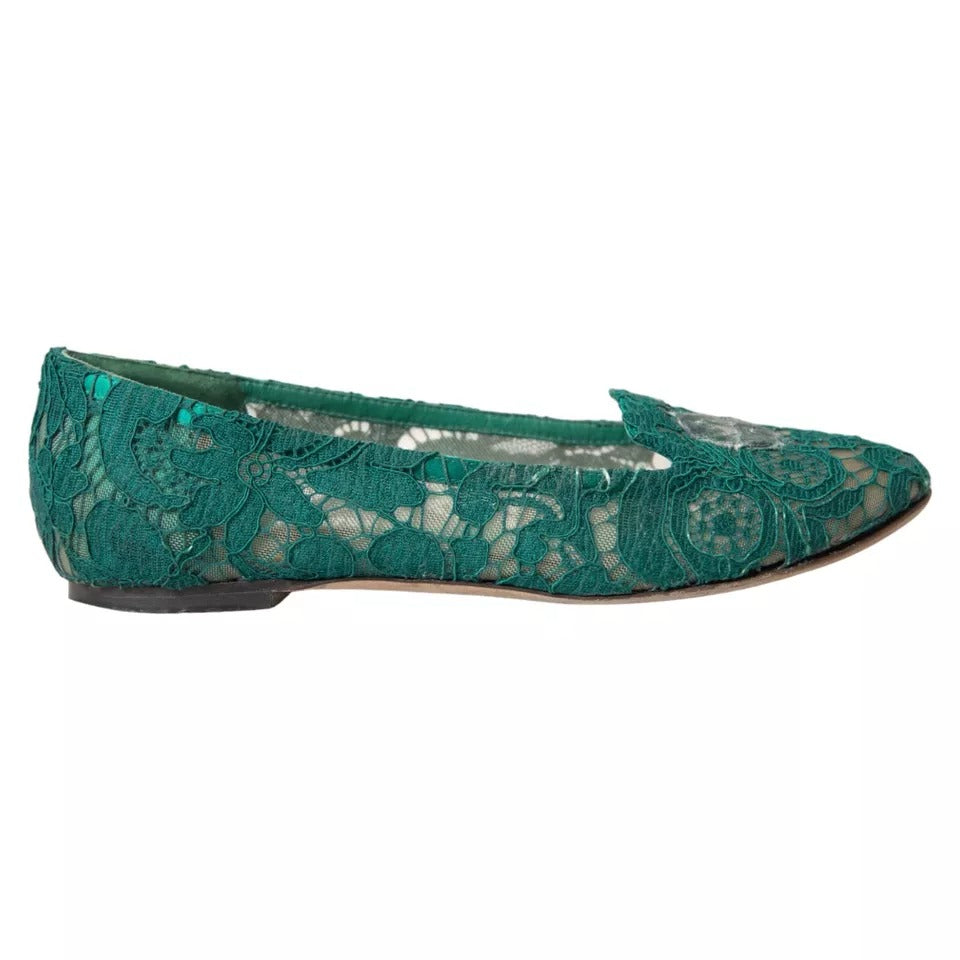 Dolce & Gabbana Green Ballet Flats for Women