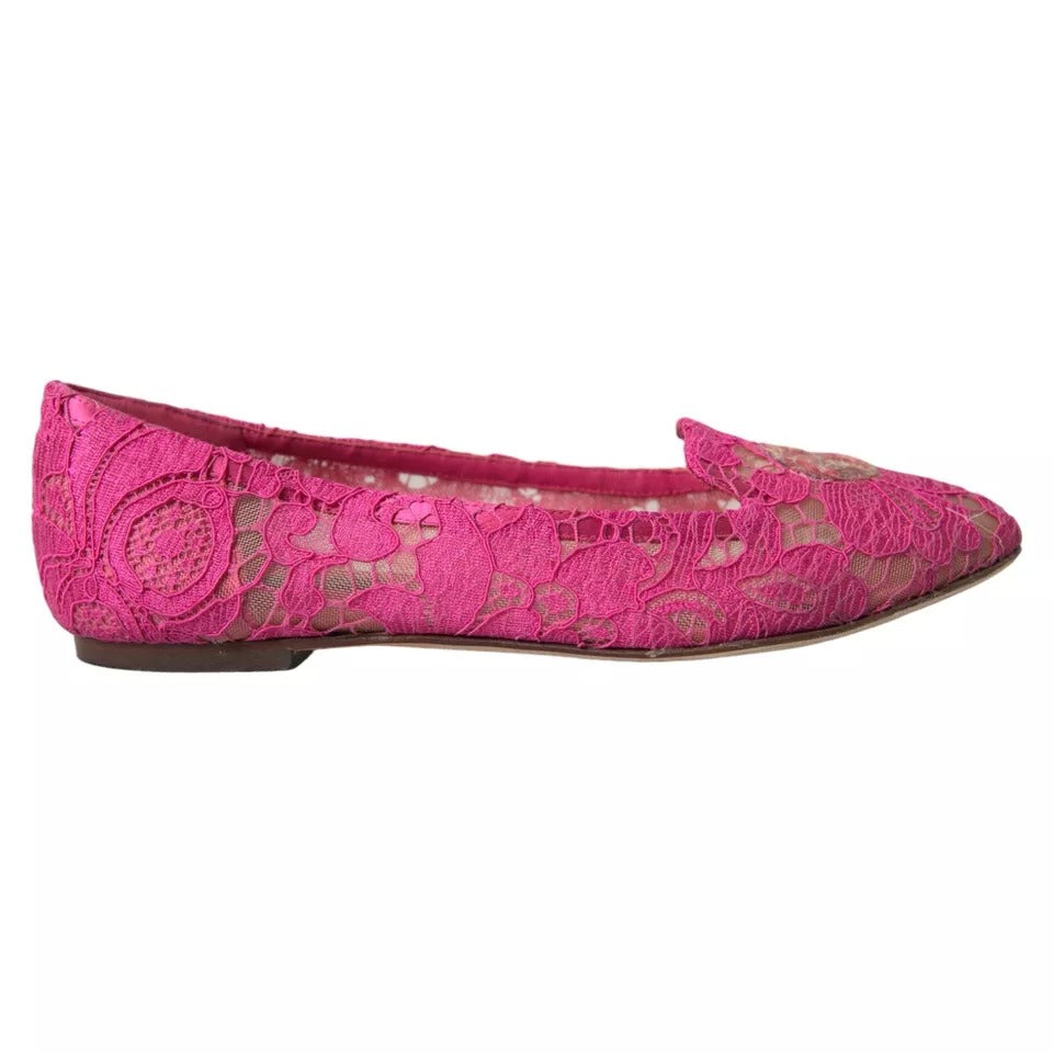 Dolce & Gabbana Pink Ballet Flats for Women additional view
