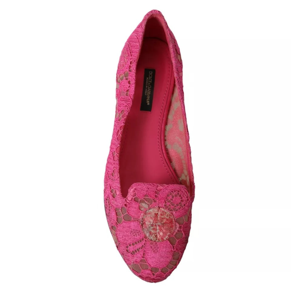 Dolce & Gabbana Pink Ballet Flats for Women additional view