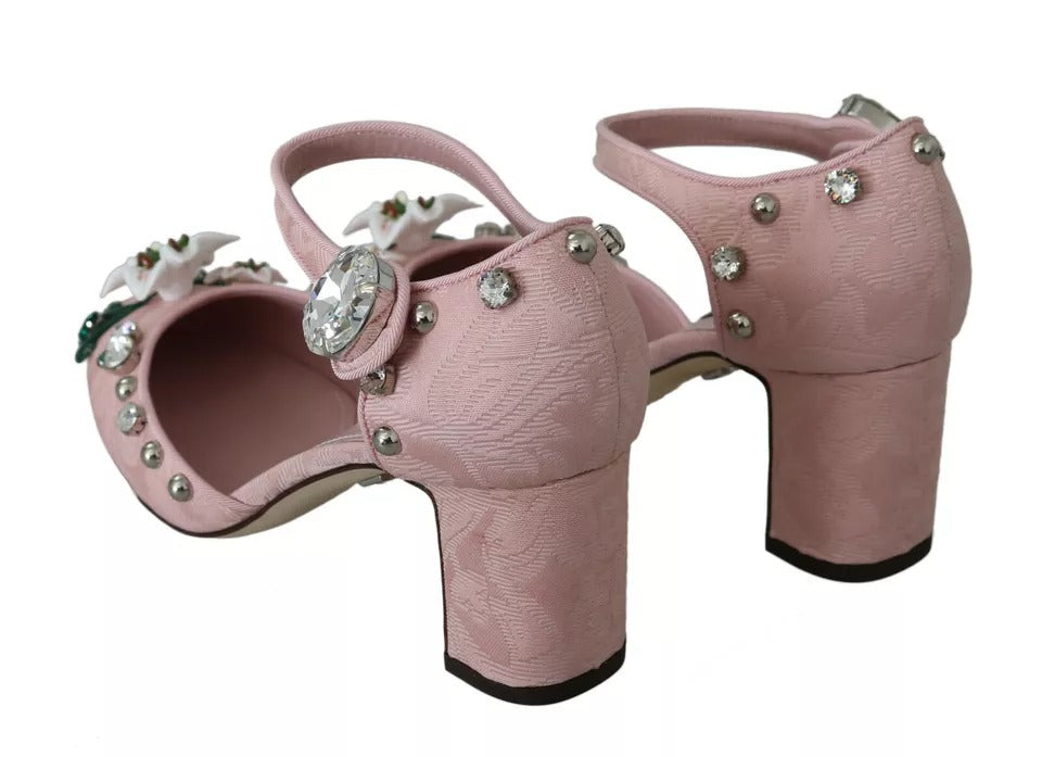 Dolce & Gabbana Pink Mid Heel for Women alternate view