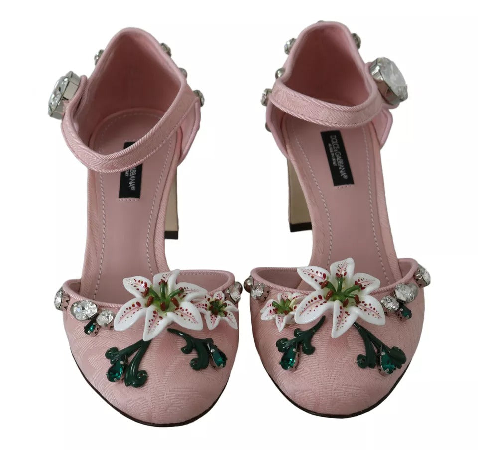 Dolce & Gabbana Pink Mid Heel for Women detail view