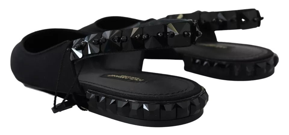 Dolce & Gabbana Black Mules for Women alternate view