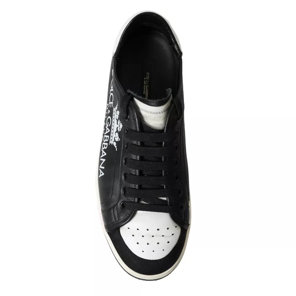 Dolce & Gabbana Black Low Top Sneakers for Men alternate view