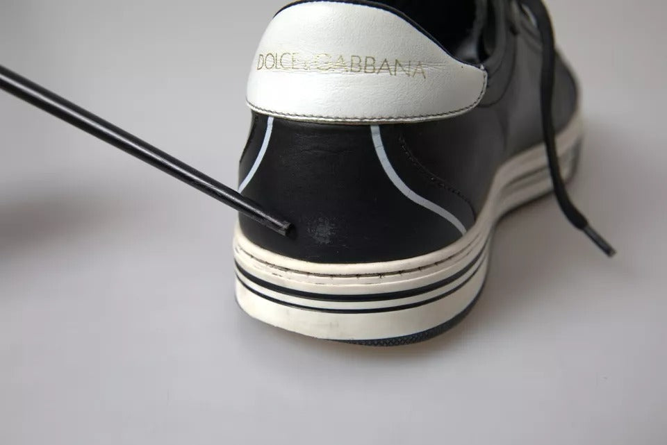 Dolce & Gabbana Black Low Top Sneakers for Men side view