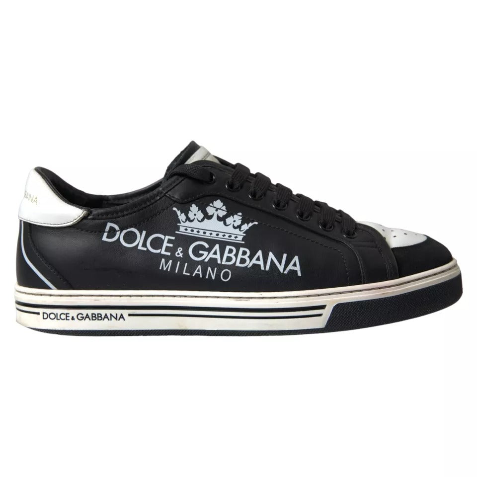 Dolce & Gabbana Black Low Top Sneakers for Men