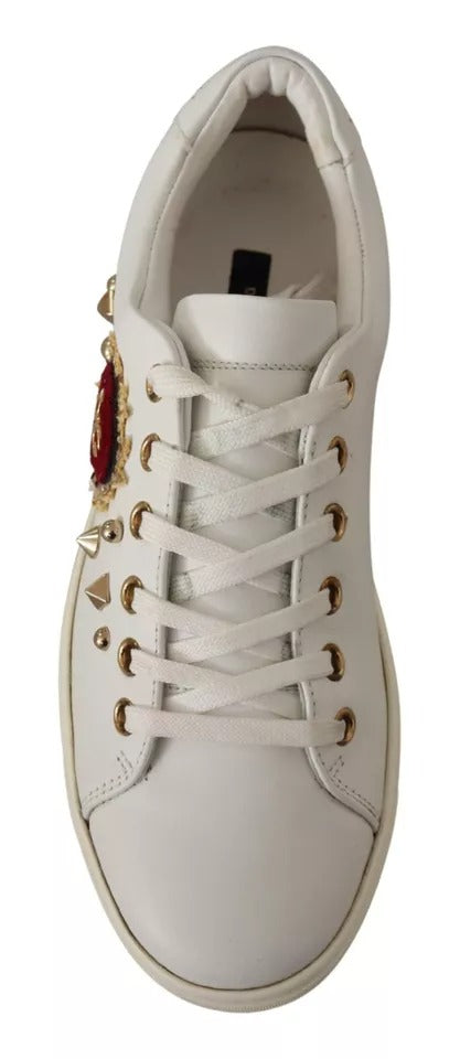 Dolce & Gabbana White Low Top Sneakers for Women
