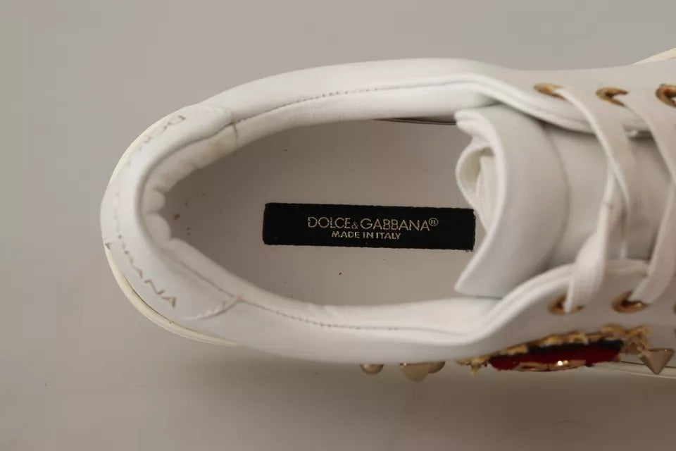 Dolce & Gabbana White Low Top Sneakers for Women additional view