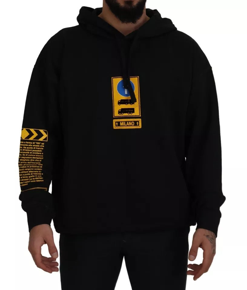 Dolce & Gabbana Black Hoodie for Men alternate view