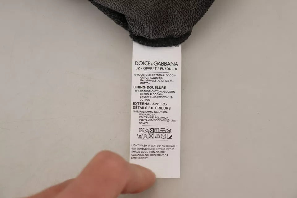 Dolce & Gabbana Black Hoodie for Men additional view