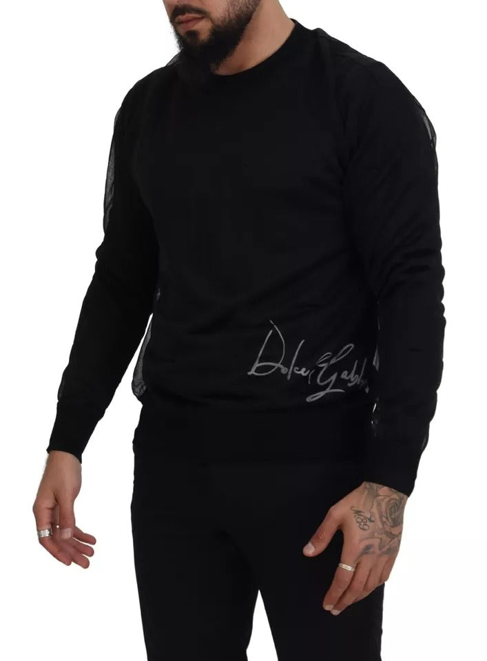 Dolce & Gabbana Black Sweatshirt for Men additional view