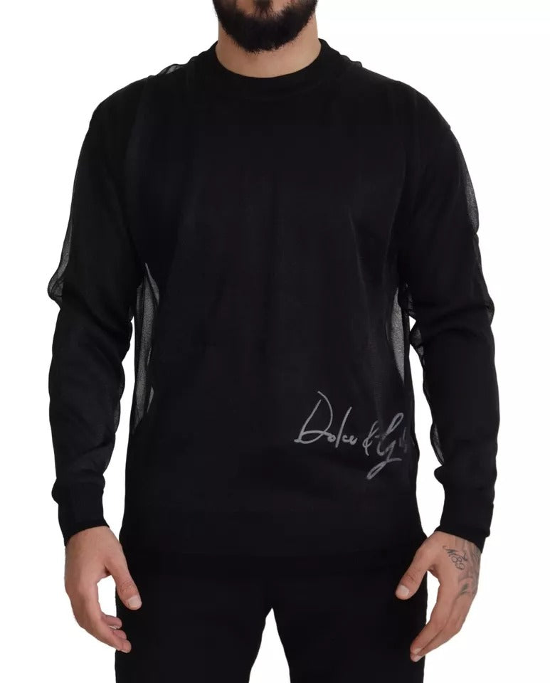 Dolce & Gabbana Black Sweatshirt for Men