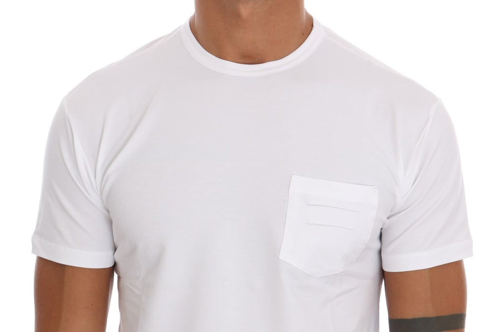 Daniele Alessandrini White T-Shirt for Men side view