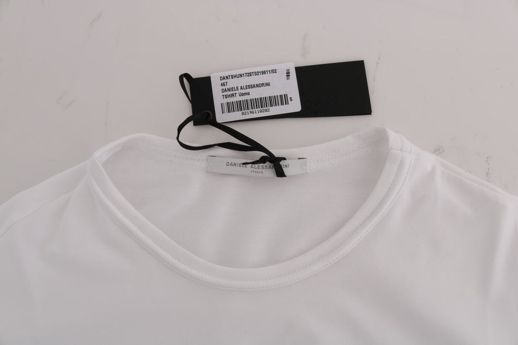 Daniele Alessandrini White T-Shirt for Men additional view