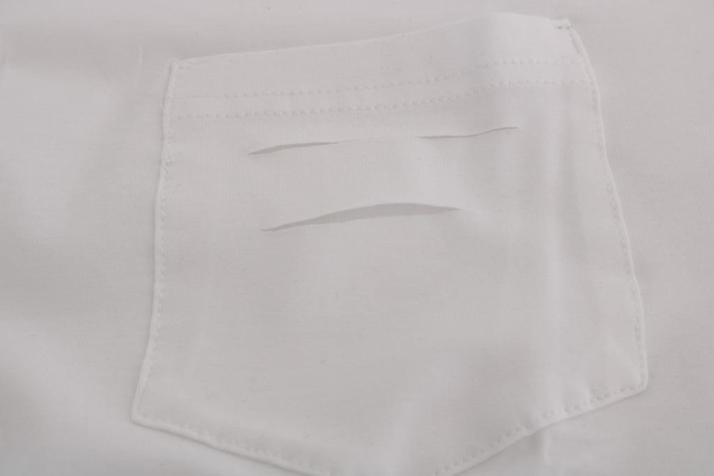 Daniele Alessandrini White T-Shirt for Men additional view