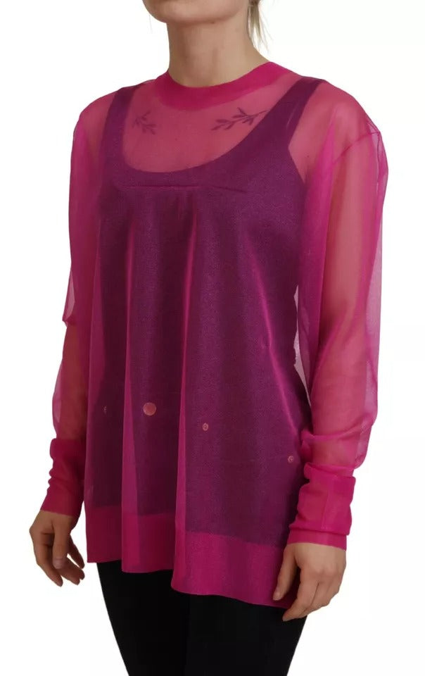Dolce & Gabbana Pink Sweatshirt for Women detail view