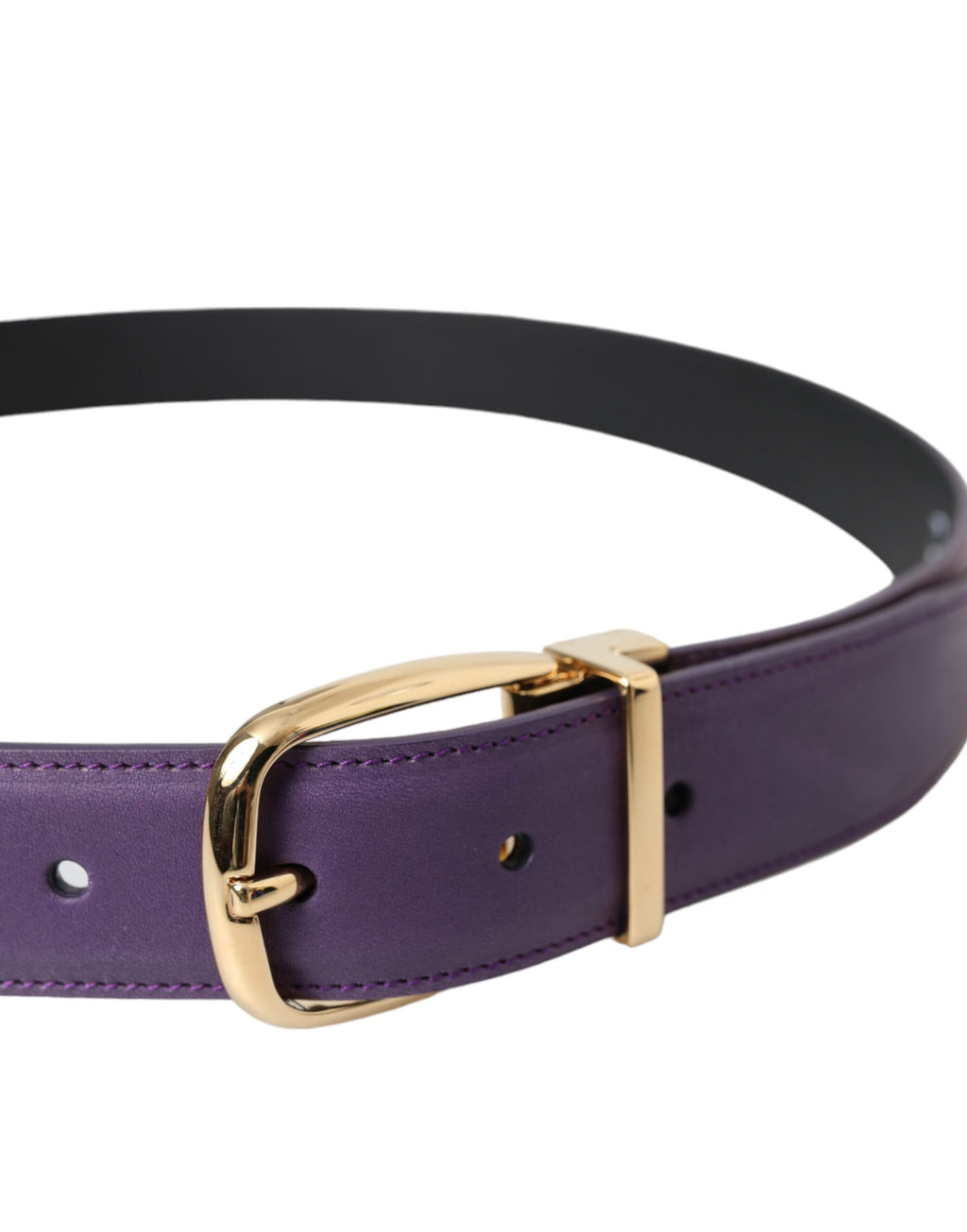 Dolce & Gabbana Purple Belt for Men side view