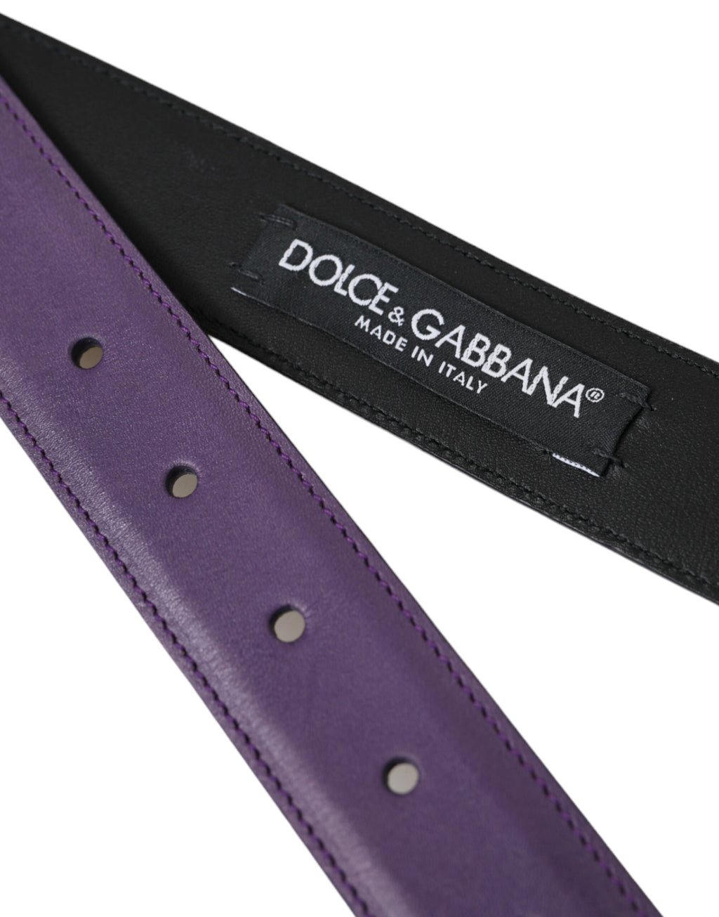 Dolce & Gabbana Purple Belt for Men additional view