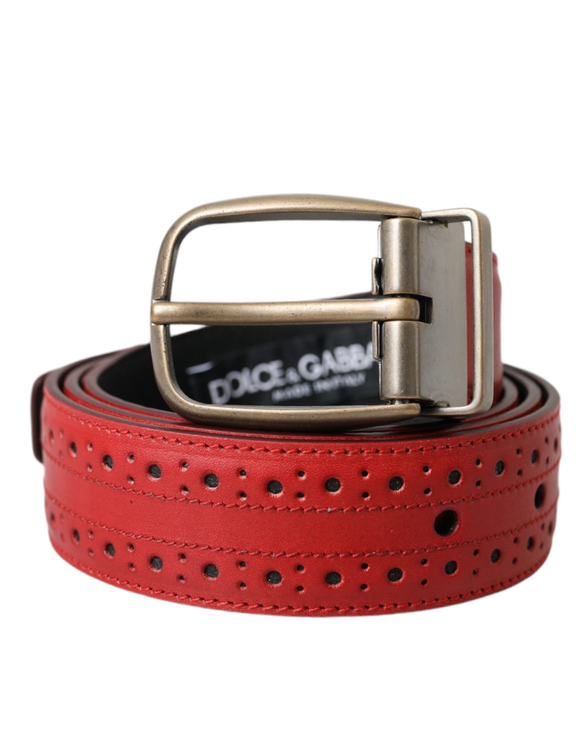Dolce & Gabbana Red Belt for Men alternate view