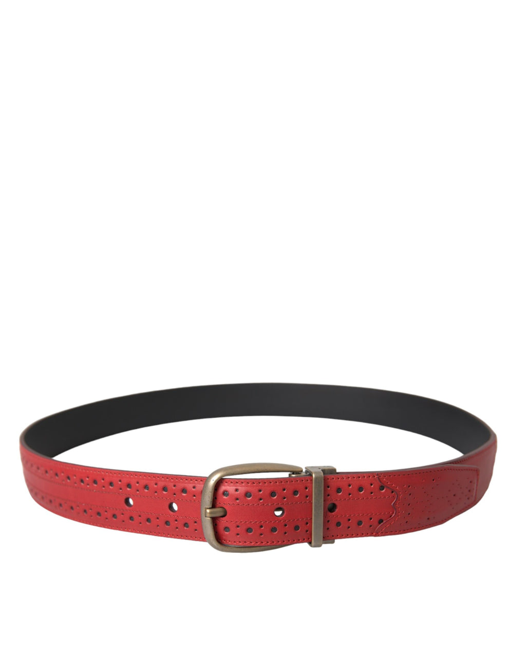Dolce & Gabbana Red Belt for Men detail view