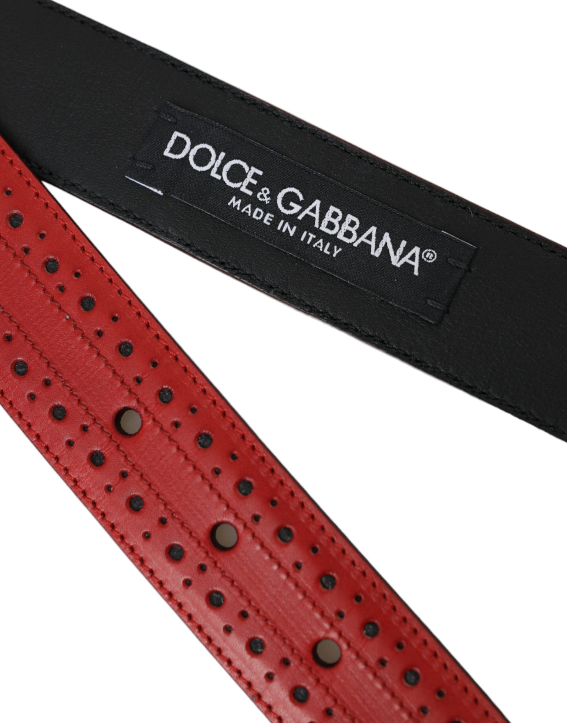 Dolce & Gabbana Red Belt for Men additional view