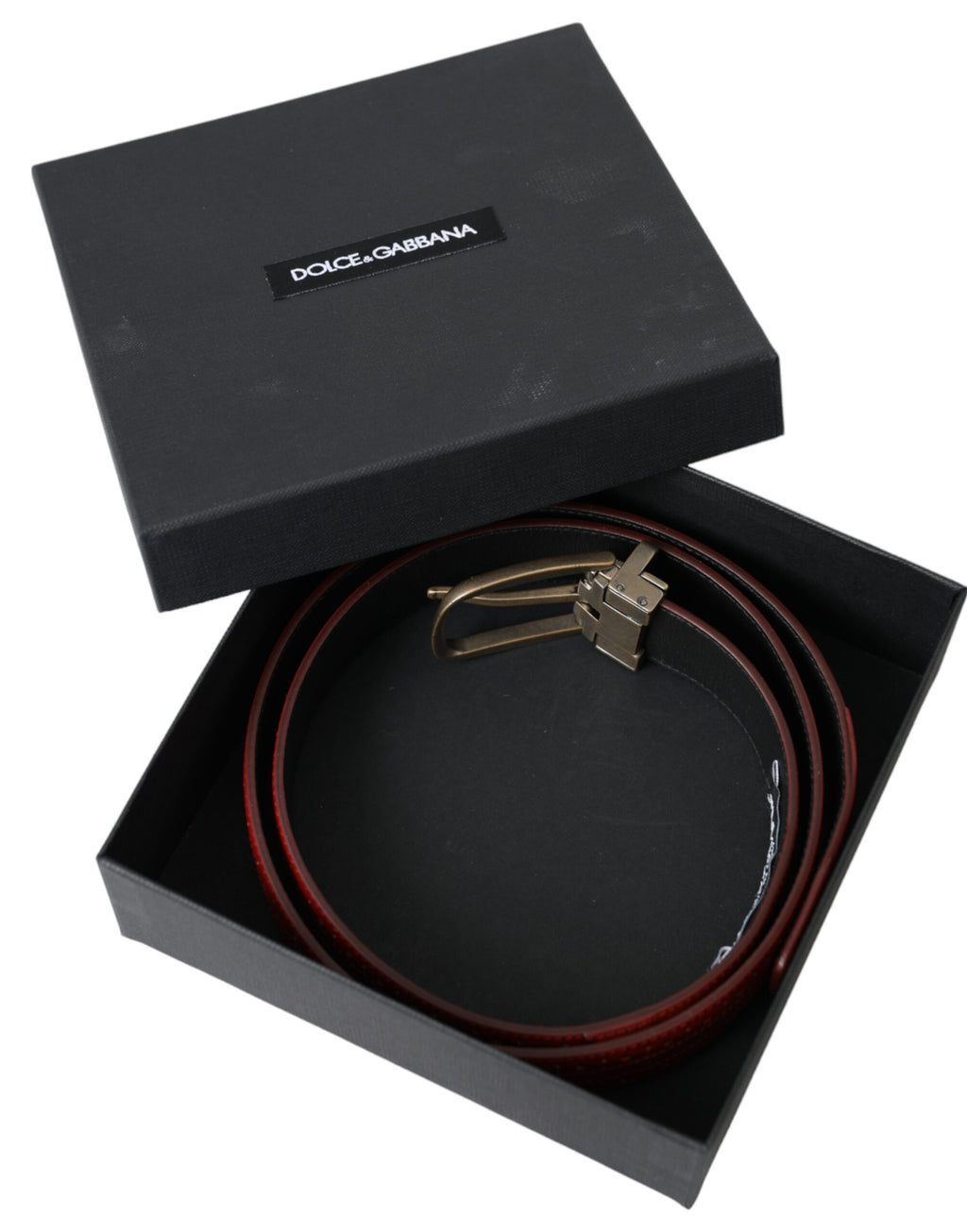 Dolce & Gabbana Red Belt for Men additional view
