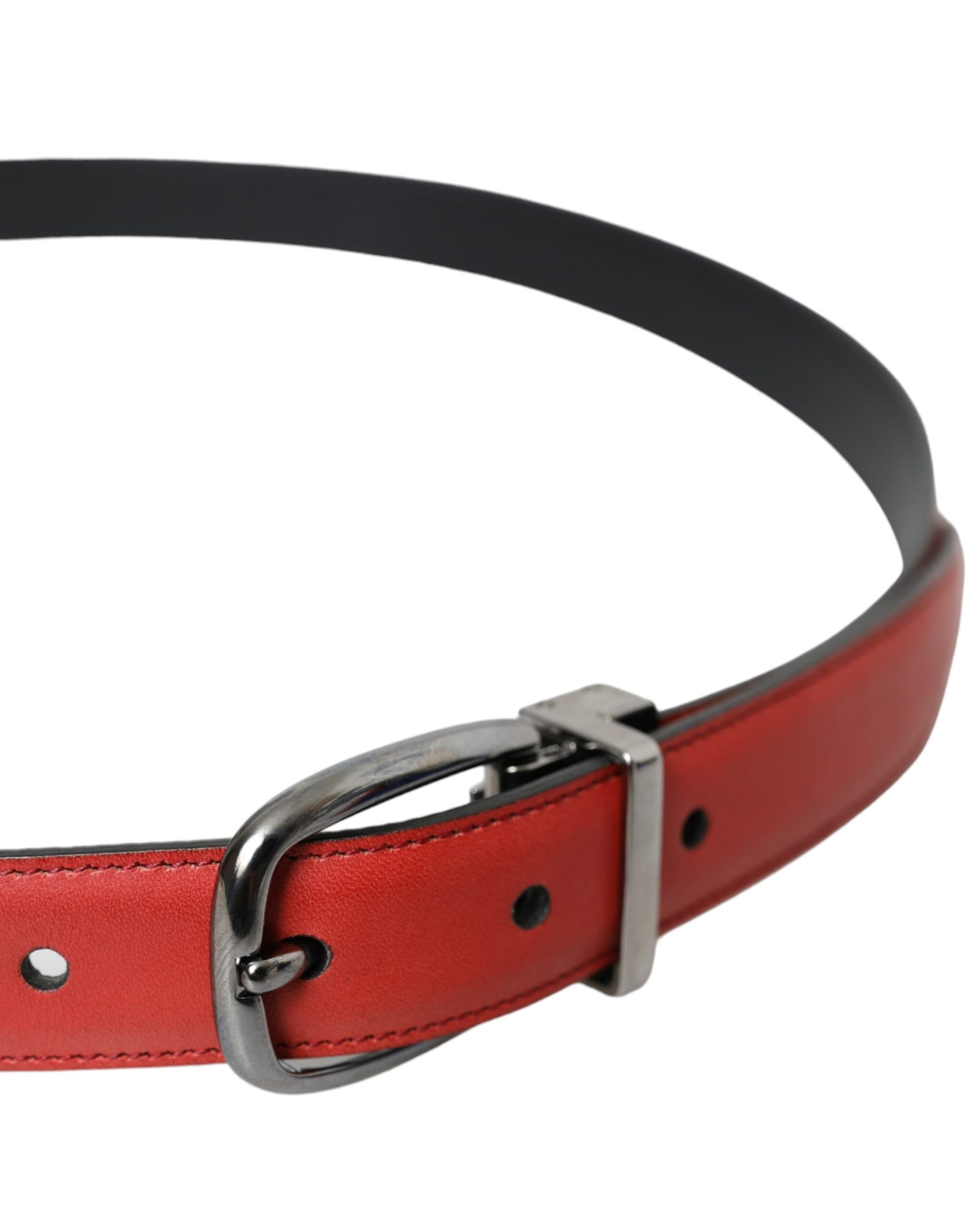 Dolce & Gabbana Red Belt for Men side view